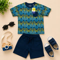 Premium Cotton Boy cord set