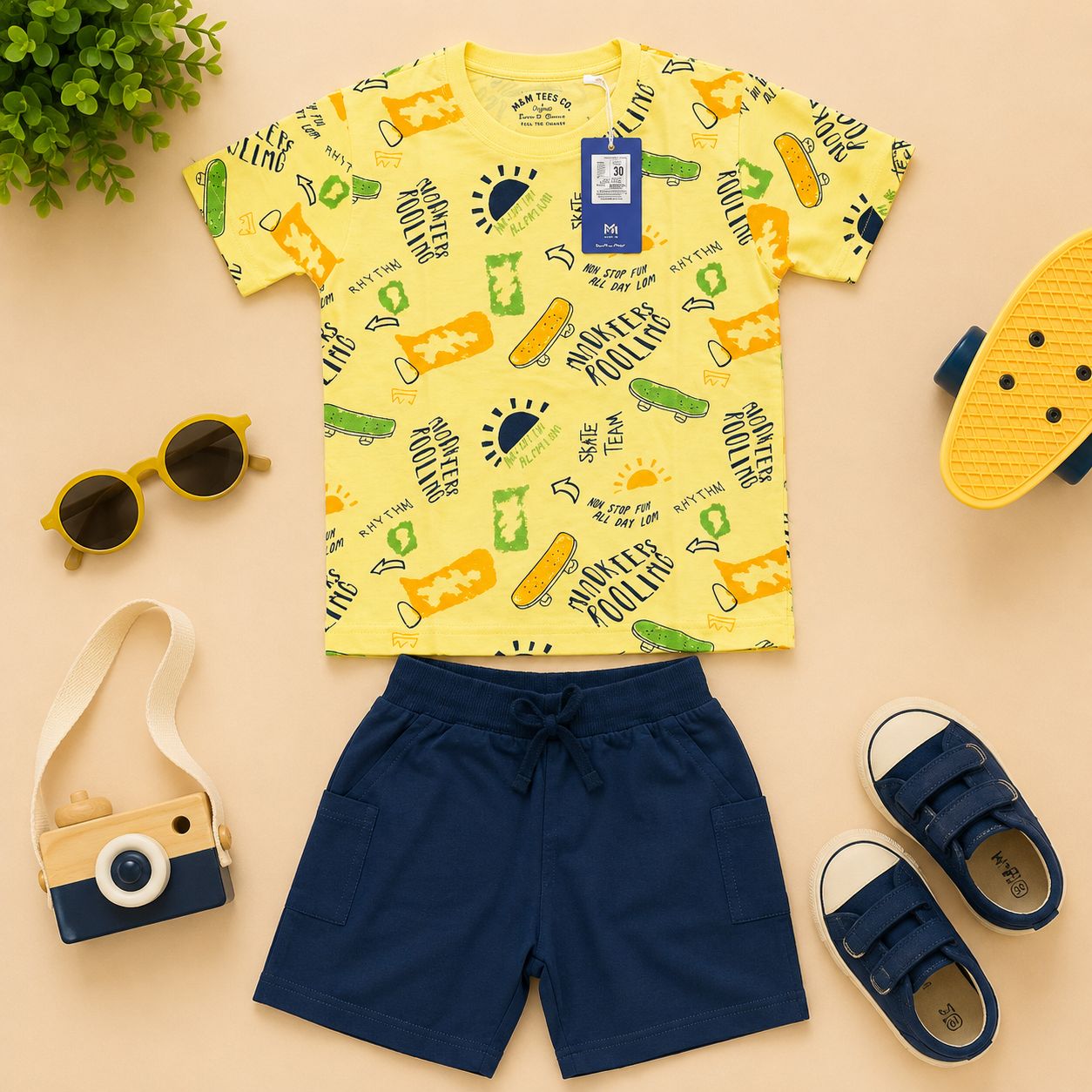 premium Cotton Boy Cord set