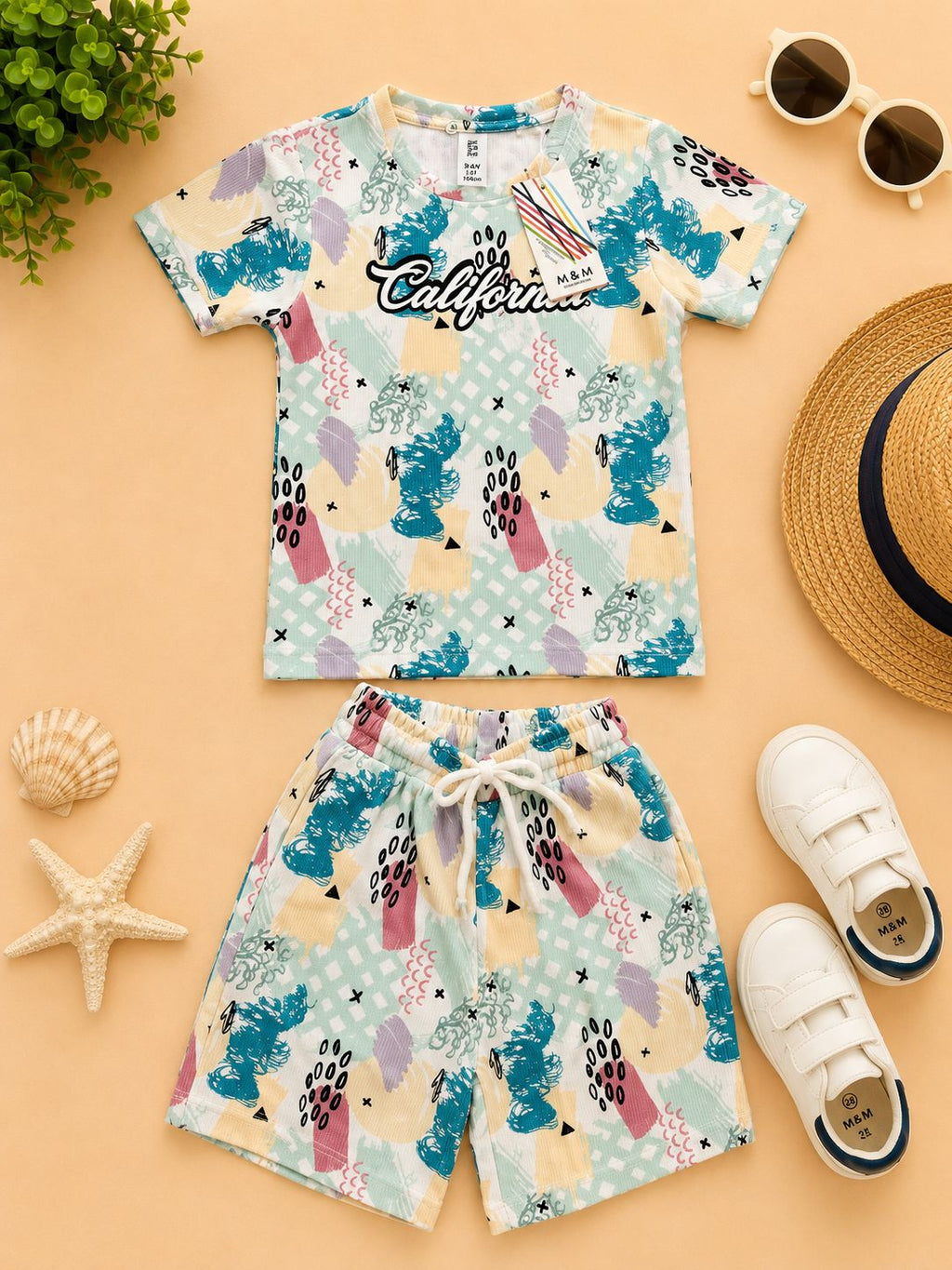 California Printed cord set