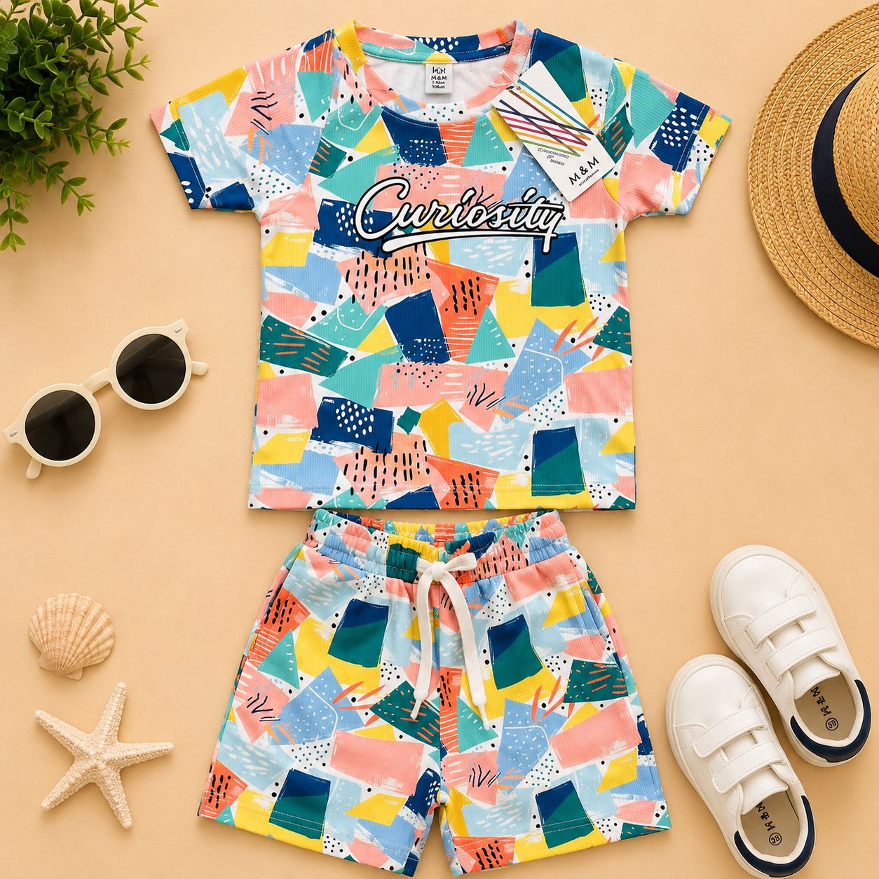Curiosity Printed Cord set