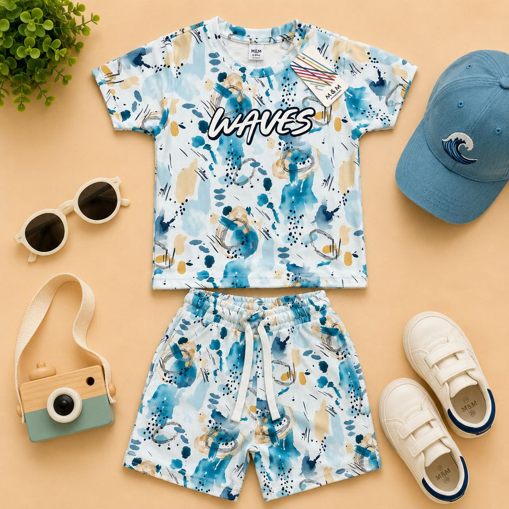 Waves Printed cord set
