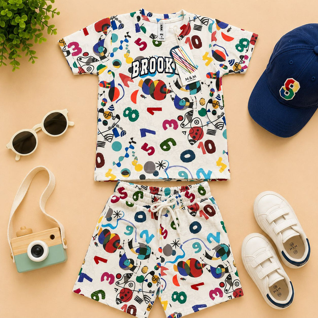 Brooklyn printed cord set